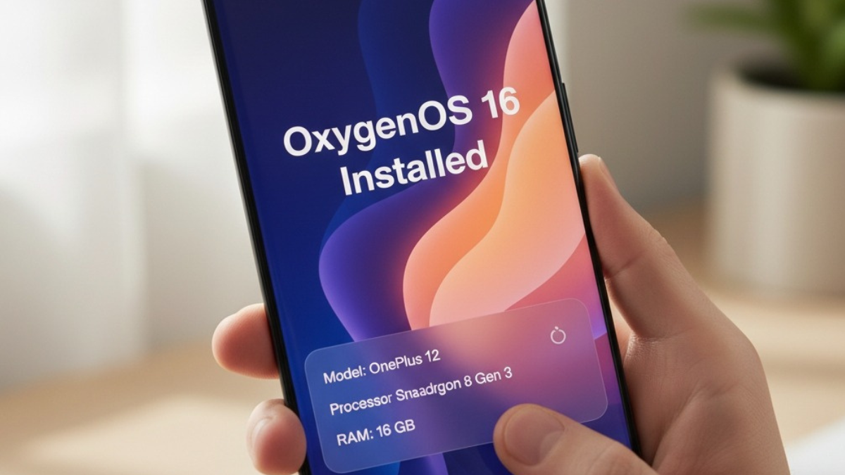 OxygenOS 16 Liquid Glass Design on OnePlus 13 Home Screen – Janhitgyan.com
